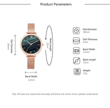 Load image into Gallery viewer, Fashion Ladies watches with bracelet

