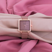 Load image into Gallery viewer, Dress Ladies Leather watch Crystal  Quartz Wrist Watches
