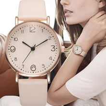 Load image into Gallery viewer, Women's Luxury Leather Wrist Watch
