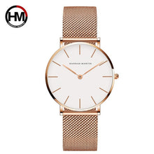 Load image into Gallery viewer, Mesh Rose Gold Waterproof Ladies Watch
